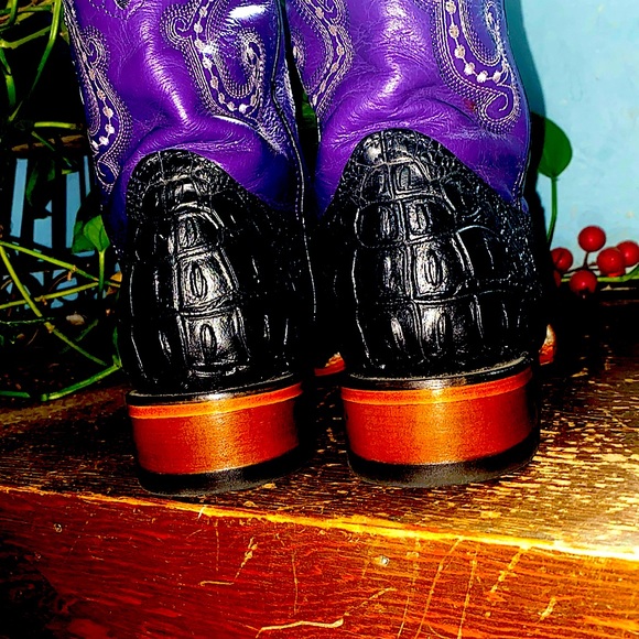 Ferrini all leather cowboy boots - Picture 3 of 13